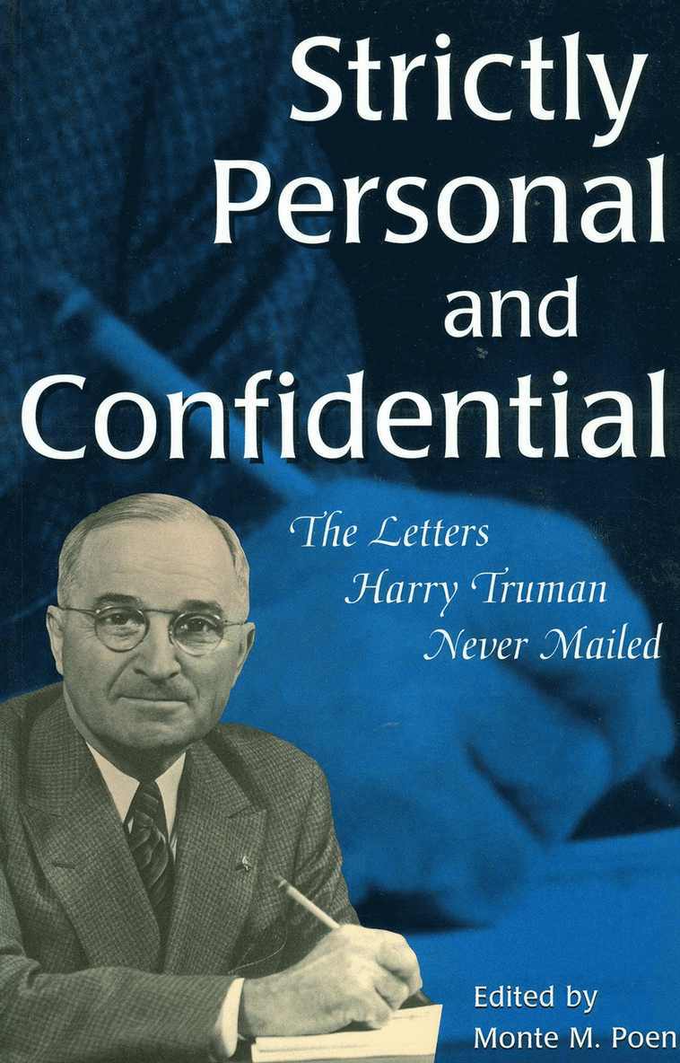Strictly Personal and Confidential