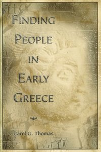 bokomslag Finding People in Early Greece