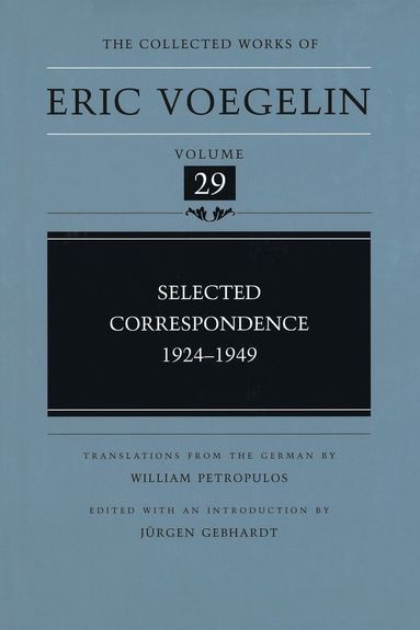 bokomslag Selected Correspondence, 1924-1949 (CW29)