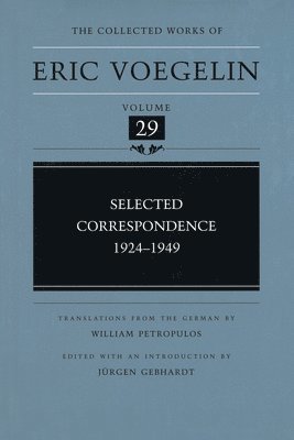Selected Correspondence, 1924-1949 (CW29) 1