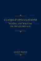 Claims and Speculations