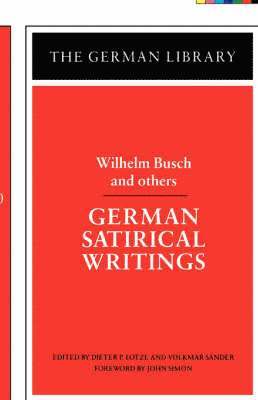 German Satirical Writings: Wilhelm Busch and others 1