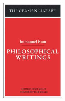 bokomslag Philosophical Writings: Immanuel Kant