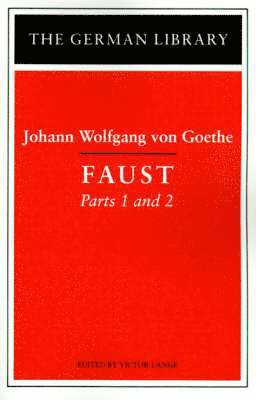 bokomslag Faust: Johann Wolfgang von Goethe