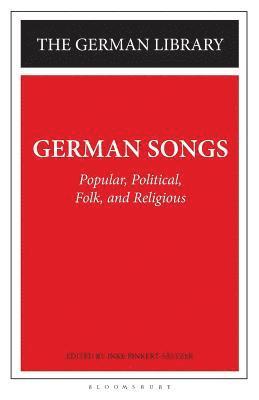 bokomslag German Songs