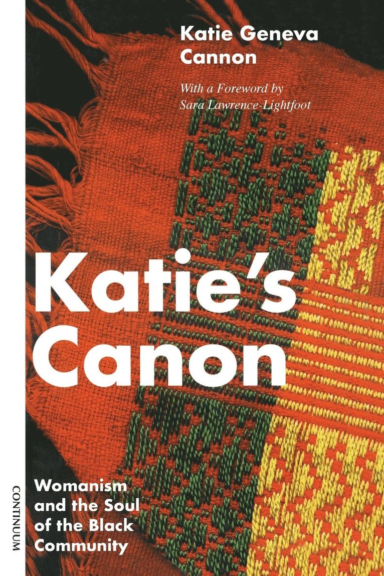 Katie Geneva Cannon - Katie's Canon, Häftad