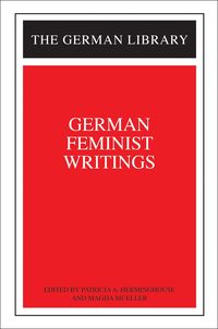 bokomslag German Feminist Writings