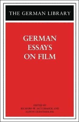 German Essays on Film 1