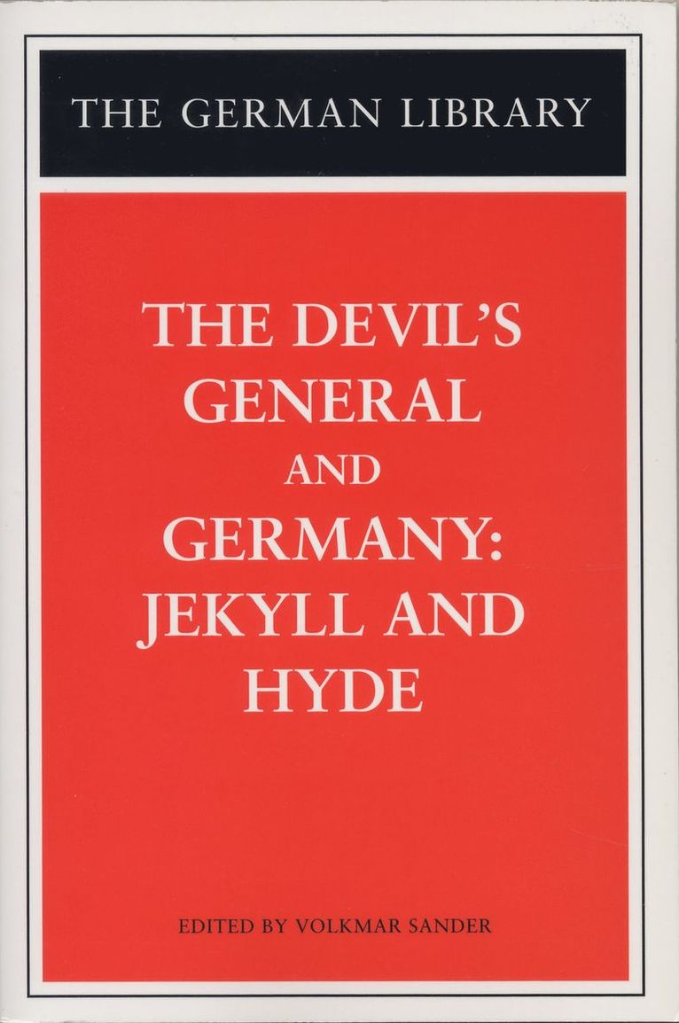 Sebastian Haffner, Carl Zuckmayer, Volkmar Sander - Devil's General and Germany: Jekyll and Hyde, Häftad
