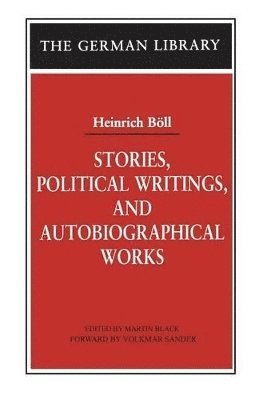 Stories, Political Writings, and Autobiographical Works 1