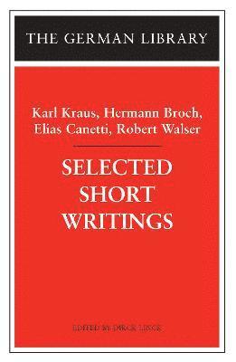 bokomslag Selected Short Writings