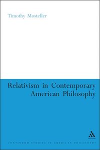 bokomslag Relativism in Contemporary American Philosophy