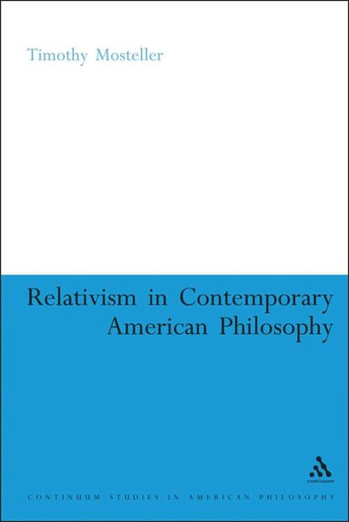 bokomslag Relativism in Contemporary American Philosophy