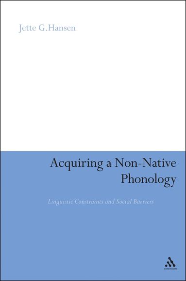 Jette G. Hansen Edwards - Acquiring a Non-Native Phonology, Häftad