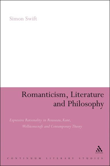 bokomslag Romanticism, Literature and Philosophy