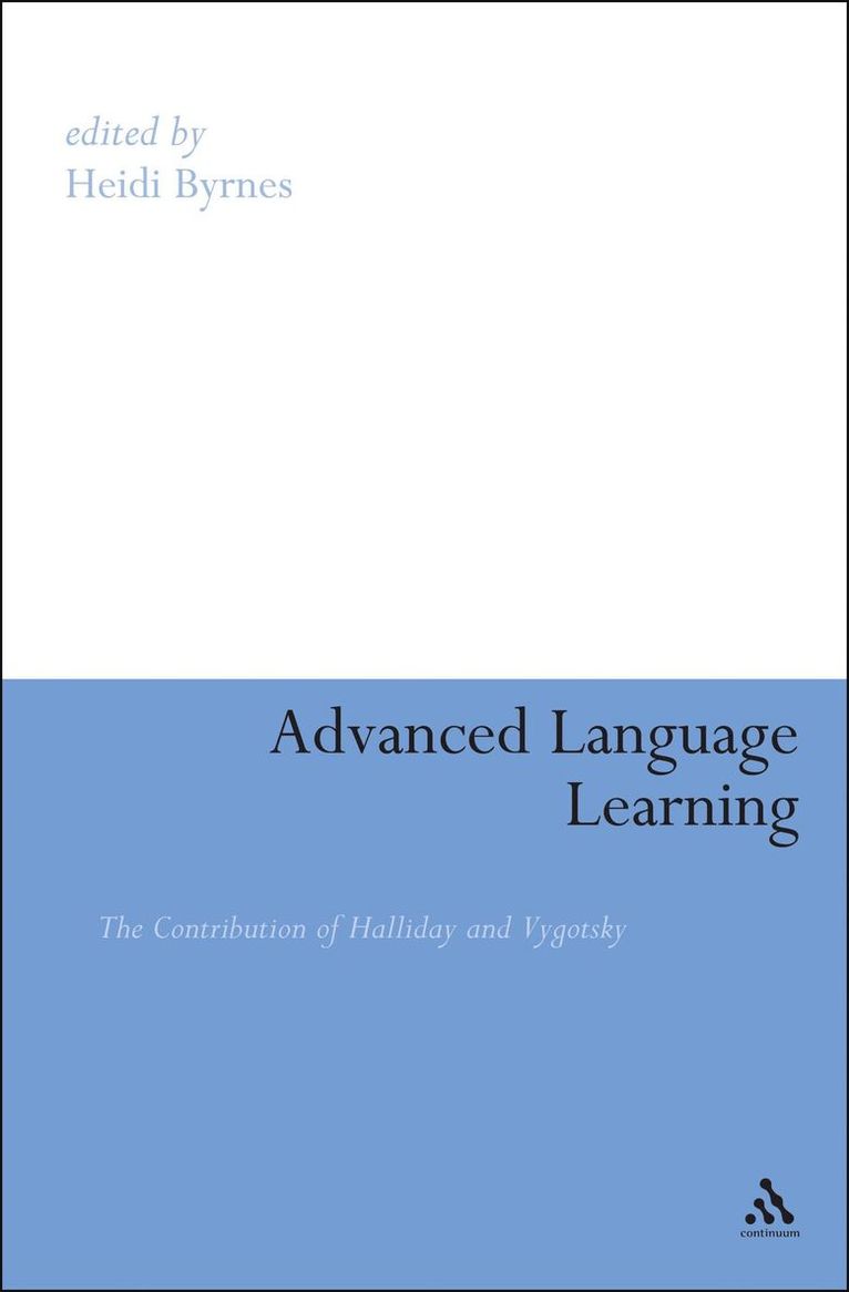 Heidi Byrnes - Advanced Language Learning, Häftad
