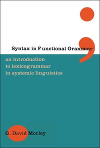 bokomslag Syntax in Functional Grammar