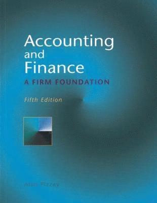 Accounting and Finance 1