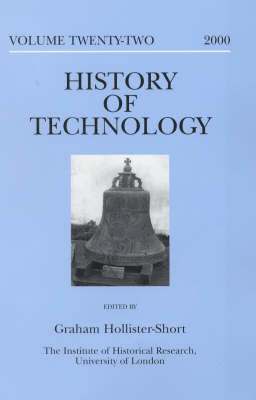 bokomslag History of Technology Volume 22