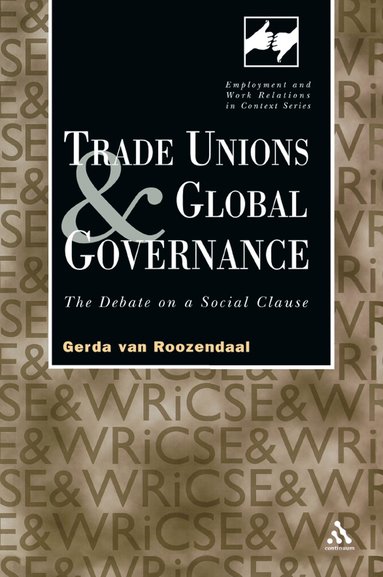 bokomslag Trade Unions and Global Governance