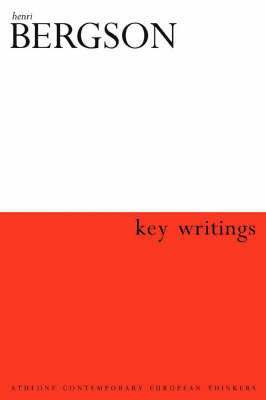 bokomslag Henri Bergson: Key Writings