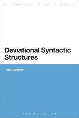 bokomslag Deviational Syntactic Structures