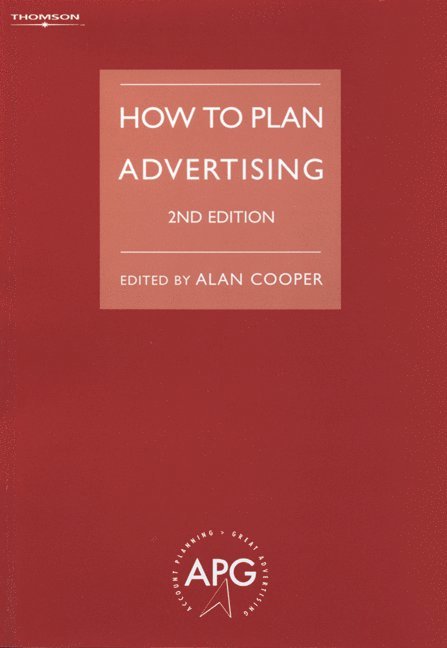 Alan Cooper, Cooper - How to Plan Advertising, Häftad
