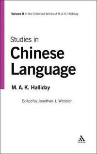 bokomslag Studies in Chinese Language