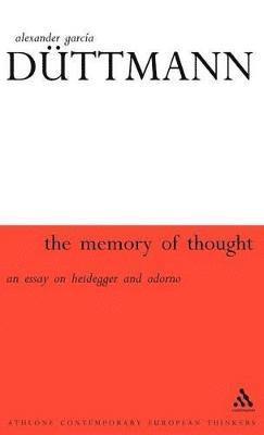 The Memory of Thought 1