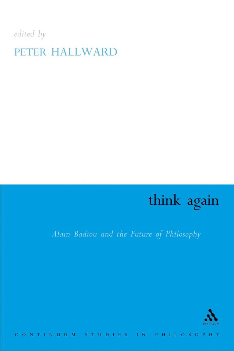 Peter Hallward - Think Again, Häftad