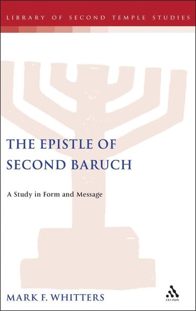 bokomslag Epistle of Second Baruch