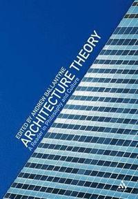 bokomslag Architecture Theory