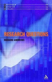 bokomslag Research Questions