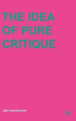 bokomslag Idea of Pure Critique
