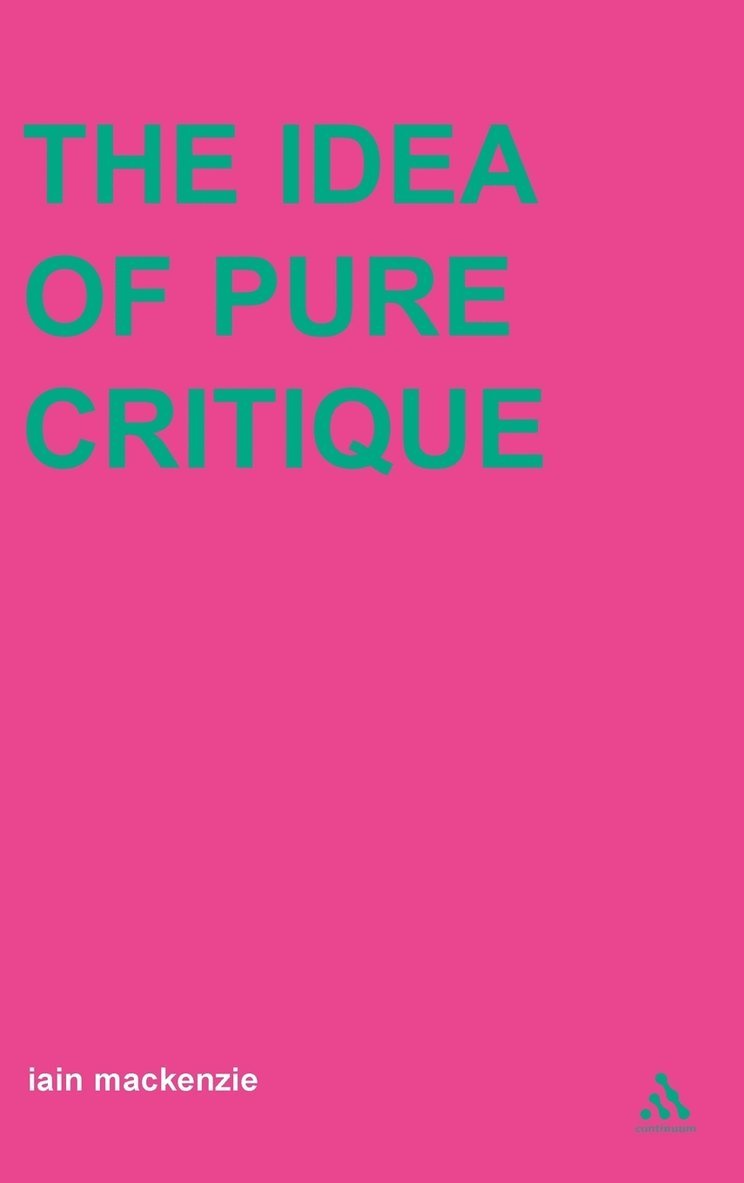 Idea of Pure Critique 1