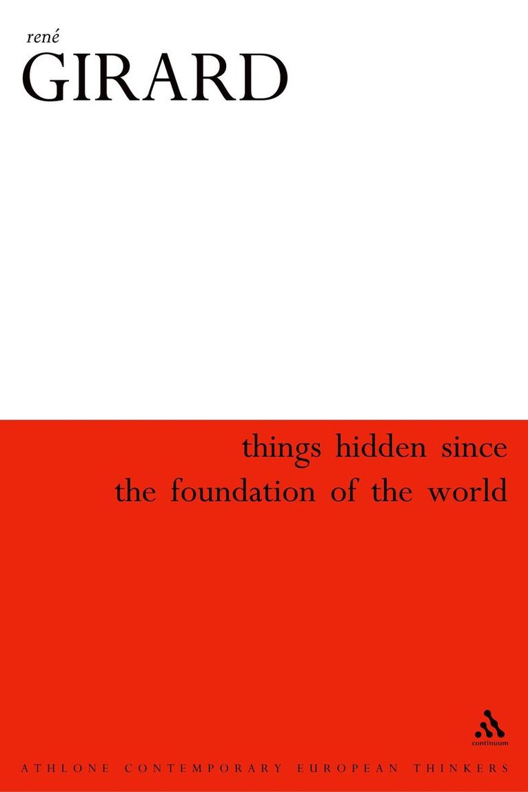 Things Hidden Since the Foundation of the World