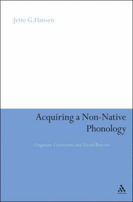 Acquiring a Non-Native Phonology