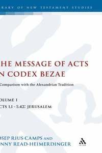bokomslag The Message of Acts in Codex Bezae
