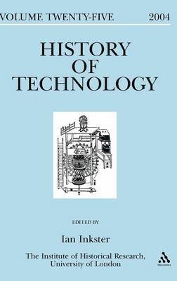 History of Technology Volume 25 1