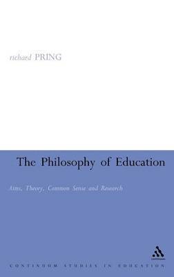 Richard Pring - Philosophy of Education, Inbunden