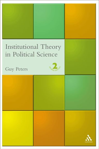 bokomslag Institutional Theory in Political Science