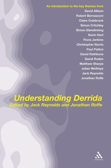 bokomslag Understanding Derrida