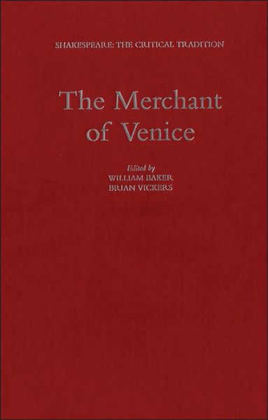 William Baker, Brian Vickers - Merchant of Venice, Inbunden