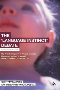 bokomslag The 'Language Instinct' Debate