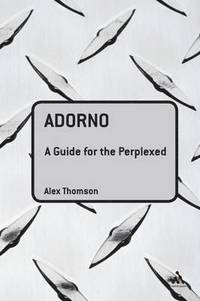 bokomslag Adorno: A Guide for the Perplexed