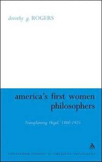 bokomslag America's First Women Philosophers