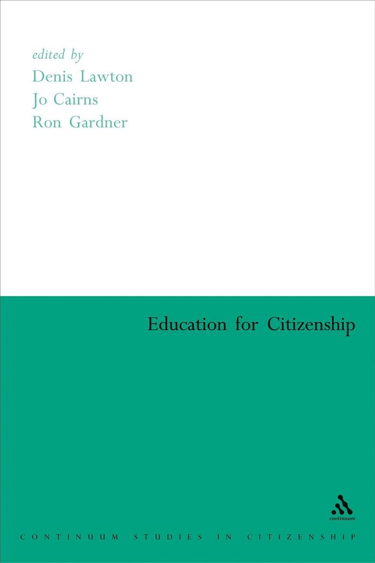 Denis Lawton, Jo Cairns, Roy Gardner - Education for Citizenship, Häftad