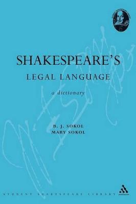 bokomslag Shakespeare's Legal Language