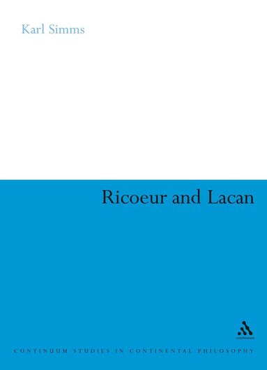 Karl Simms - Ricoeur and Lacan, Inbunden