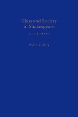 bokomslag Class and Society in Shakespeare